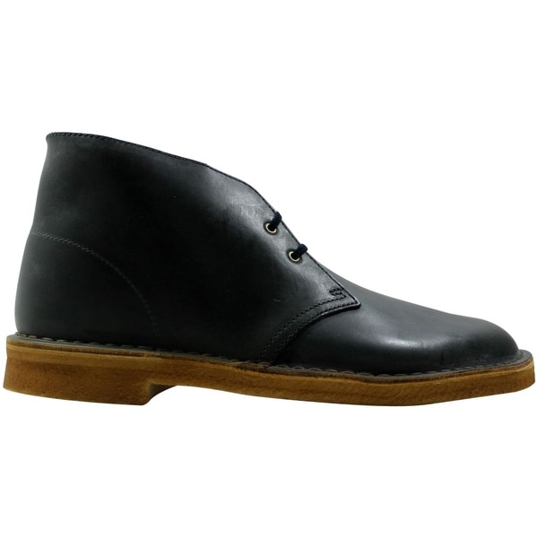 clarks desert boots leather