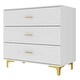 preview thumbnail 4 of 8, Timechee 3 Drawer 31.5" W Dresser Chest Top Watch Storage Sidetable