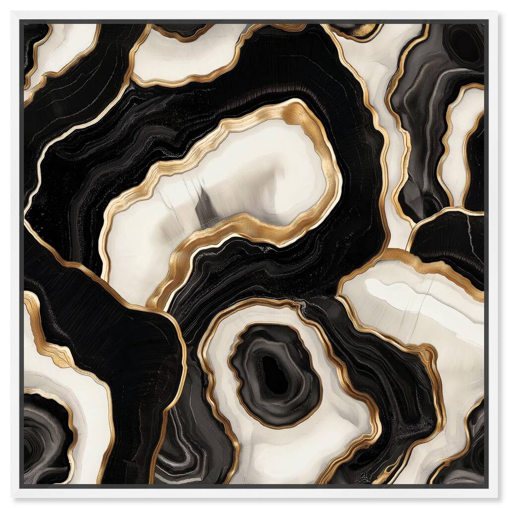 Coal Core Canvas by Art Remedy