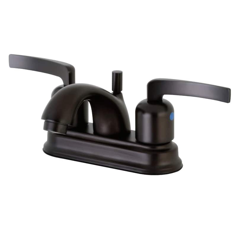 Kingston Brass Centurion 1.2 GPM Centerset Bathroom Faucet with Flat
