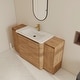 preview thumbnail 20 of 87, BNK 36"/40"/48"/52"/60"/64"/84"/92" Bathroom Vanity With Sink, Freestanding Bathroom Vanity with Doors and Adjustable Shelf