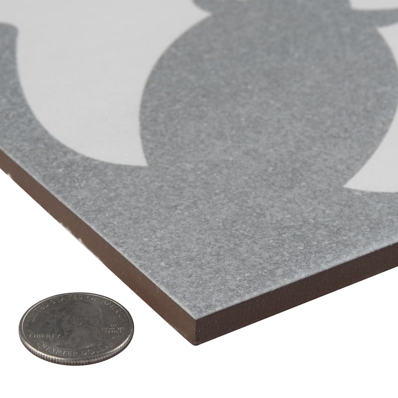 Merola Tile Viena Classic II 13" x 13" Ceramic Floor and Wall Tile