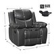 preview thumbnail 20 of 27, Wide Seat Durable Leather Massage and Heat Recliner