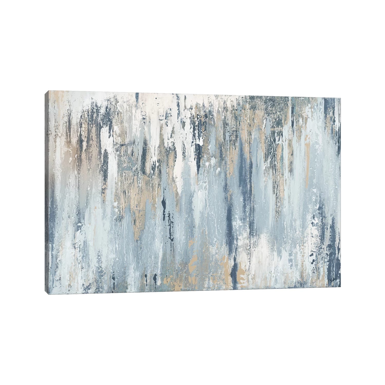 iCanvas "Blue Illusion" by Patricia Pinto Canvas Print