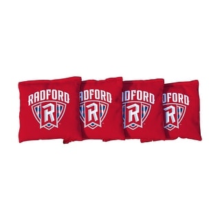 Radford University Highlanders Red Cornhole Bags