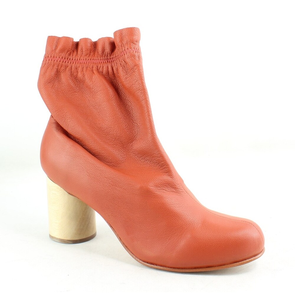 womens red boots size 6
