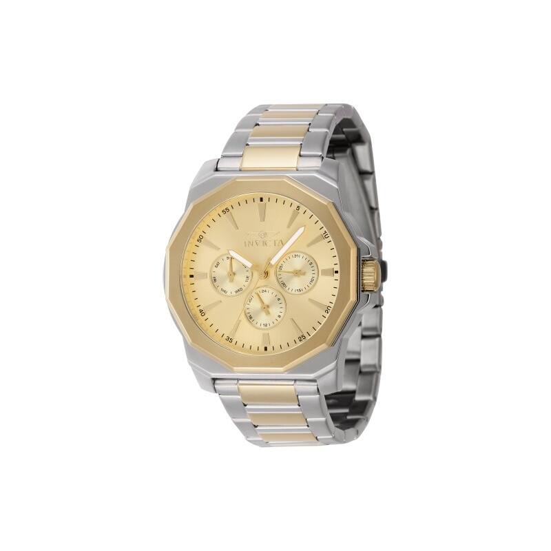Invicta Men's 46846 Speedway Quartz Chronograph Gold Dial Watch