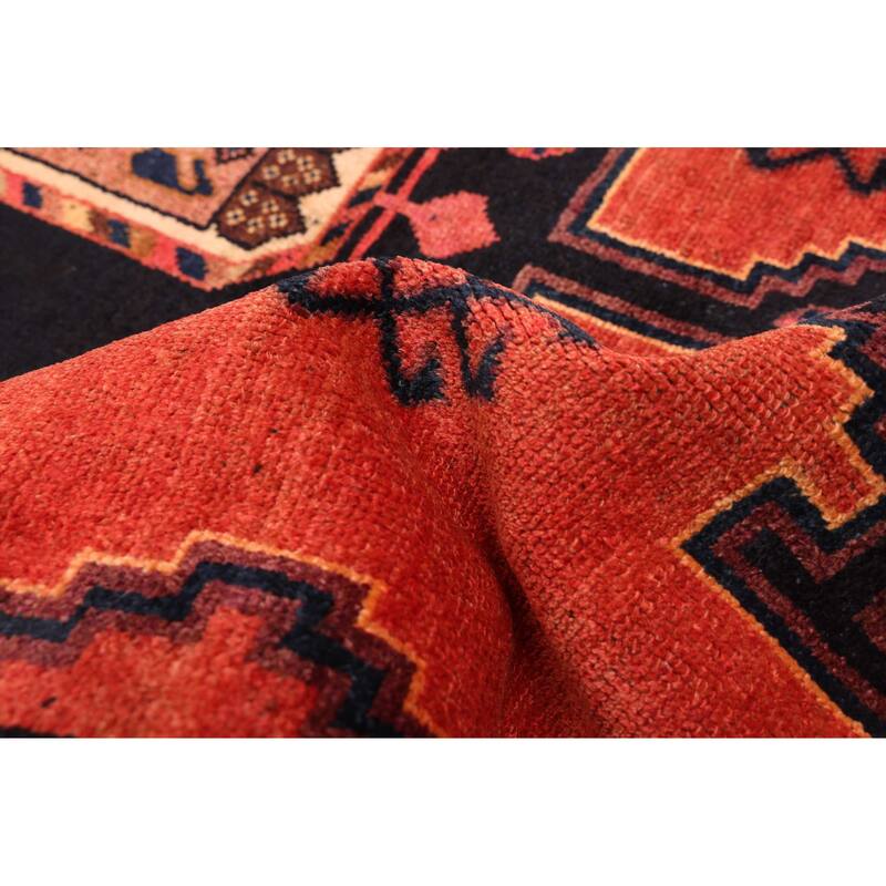 ECARPETGALLERY Hand-knotted Konya Anatolian Red Wool Rug - 3'7 x 7'7