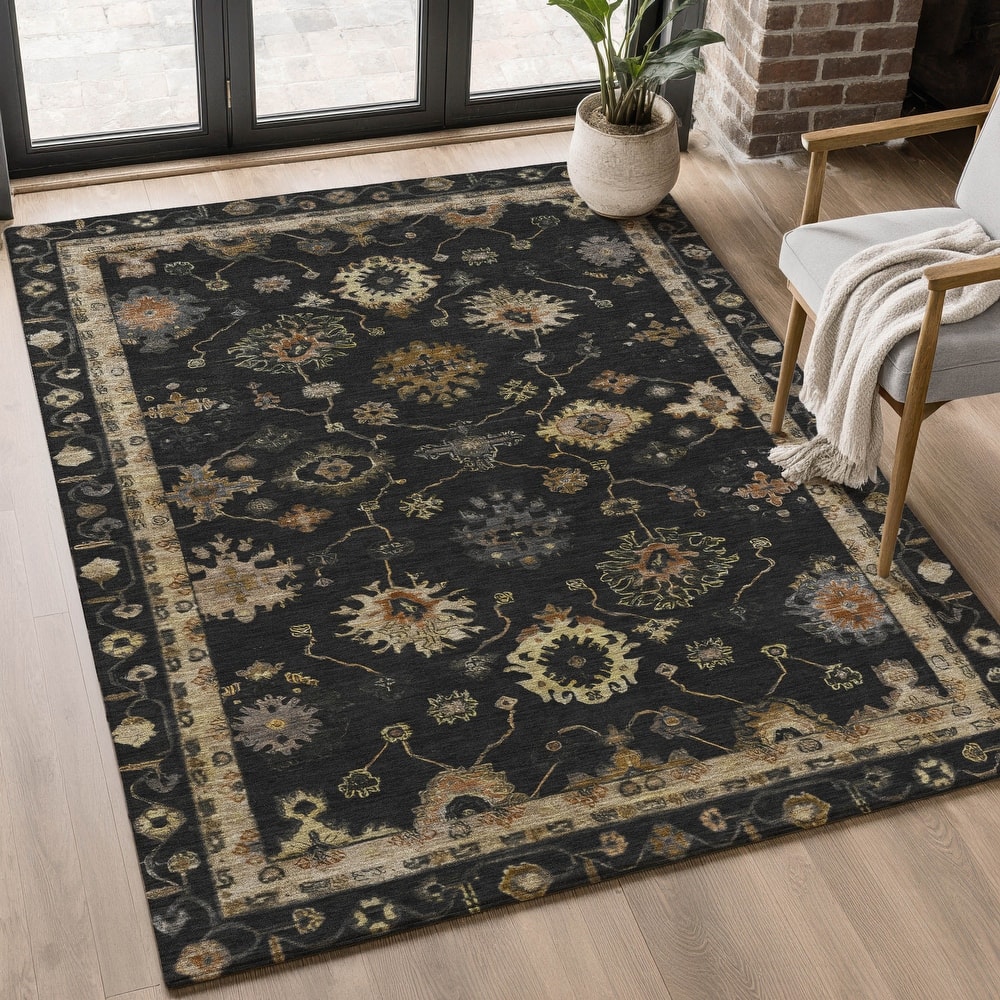Premium Washable Super Soft Classic Traditional Mayfield Rug