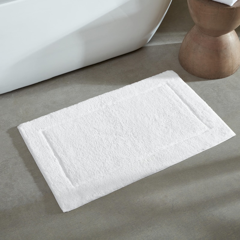 Calvin Klein Essence Solid Cotton 2 Piece Bath Rug Set