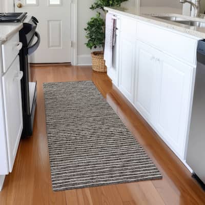 Premium Washable Super Soft Boho Stripe Mayfield Rug