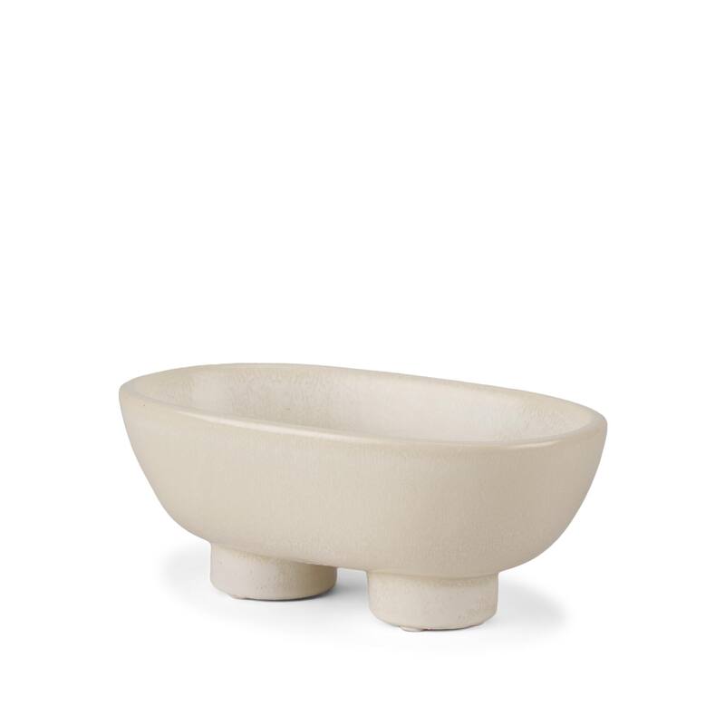 Tyren Oblong Bowl - 12.0L x 7.7W x 4.9H