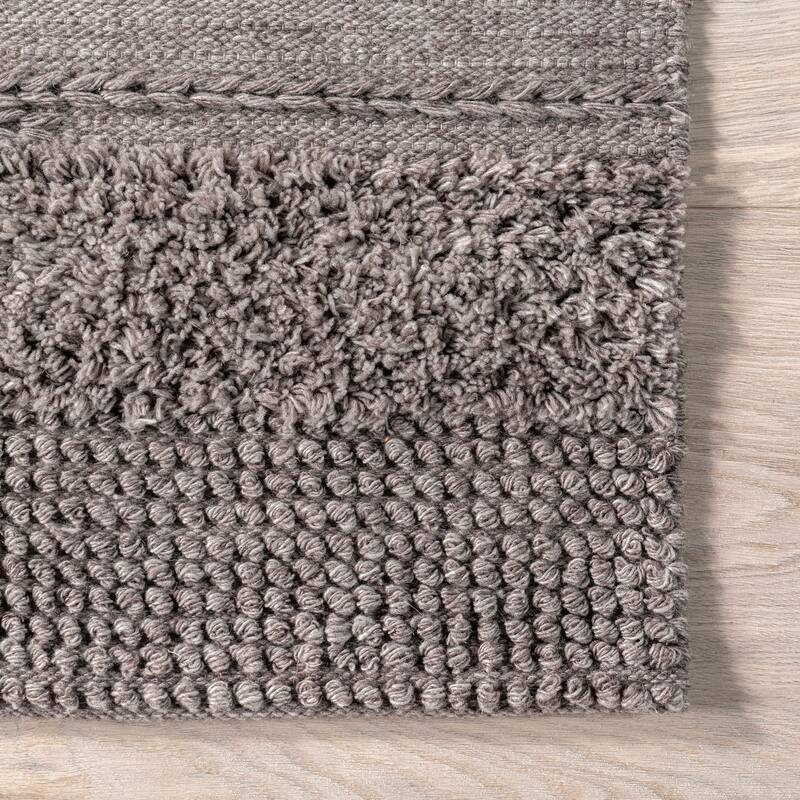 Samba Textured Cotton-Blend Area Rug
