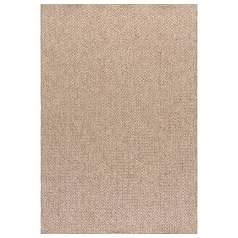 SAFAVIEH Sisal Performance Joselyne Washable Indoor/Outdoor Rug - Weather Resistant & Easy Cleaning - Natural/Ivory - 5'3" x 7'6"