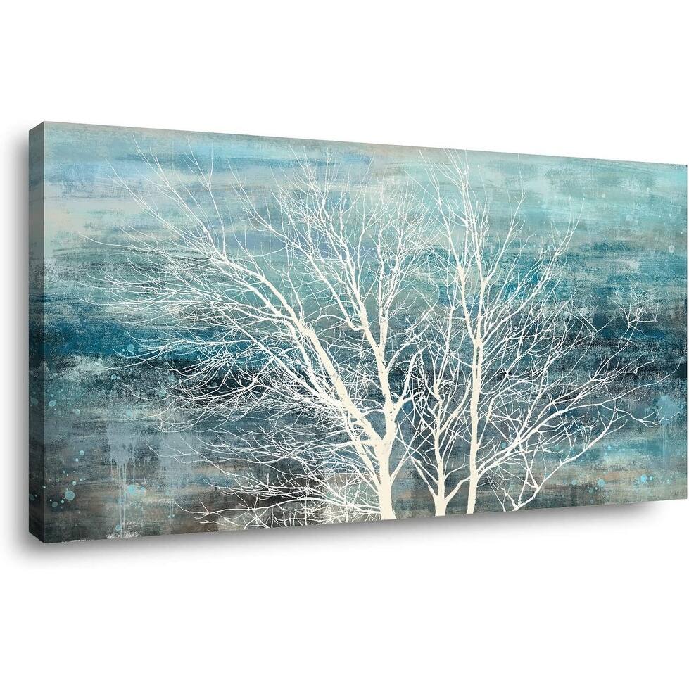 artwork picture Modern Nature Teal Artwork Prints paintings