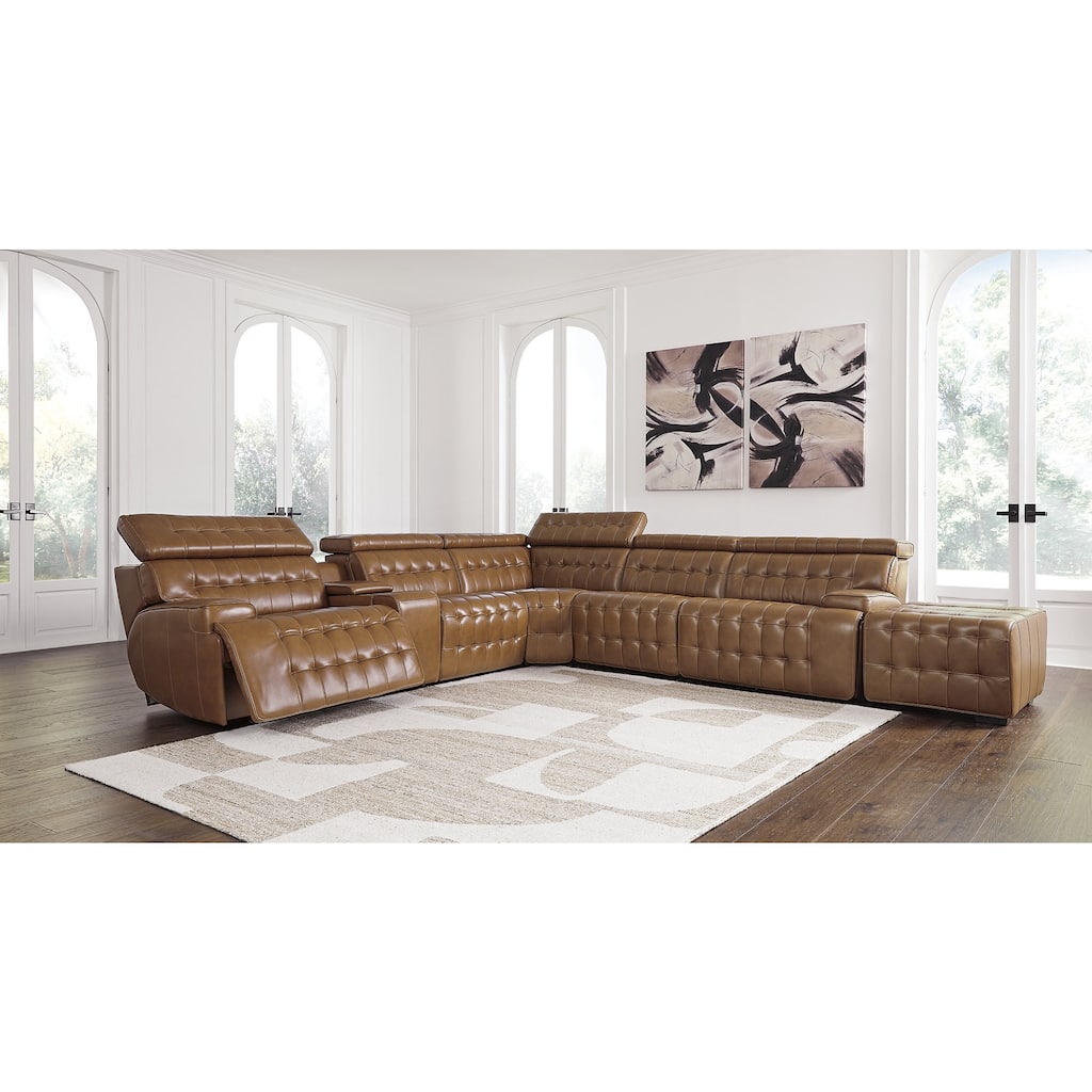 Signature Design by Ashley Temmpton Dark Brown Oversized Accent Ottoman