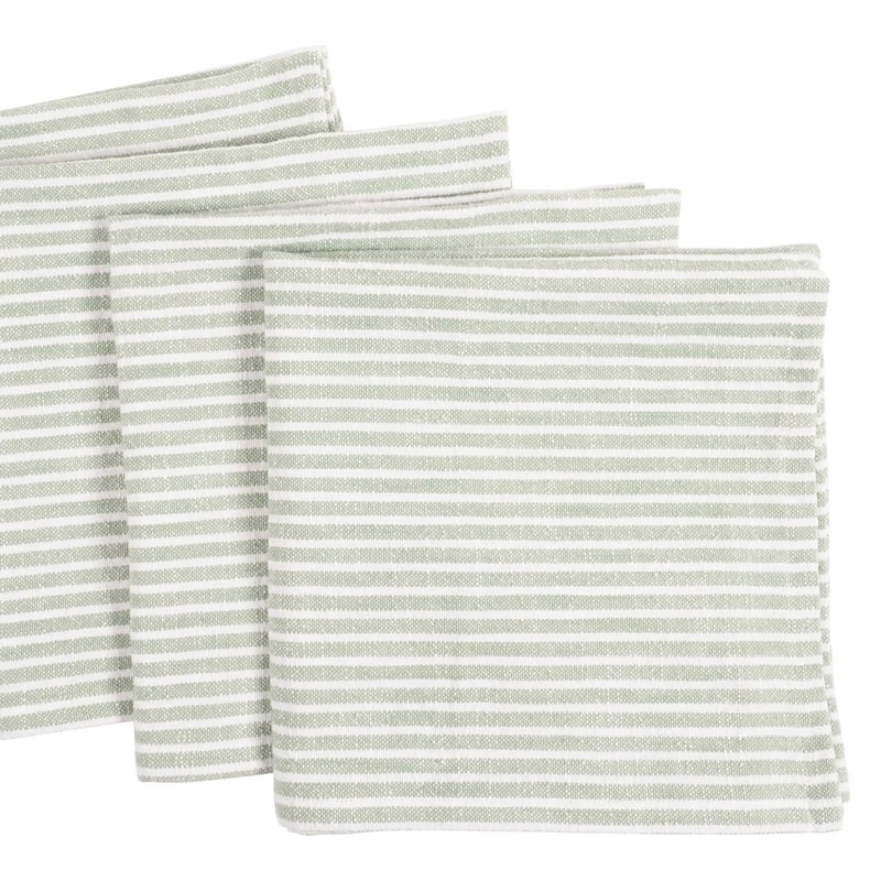 KAF Home Monaco Relaxed Casual Farmhouse Napkin, Set of 4
