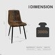 preview thumbnail 14 of 62, Modern Upholstered Dining Chairs Set of 4