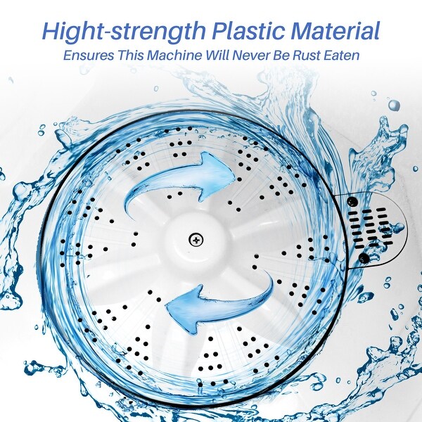 della small compact portable washing machine with spin dryer