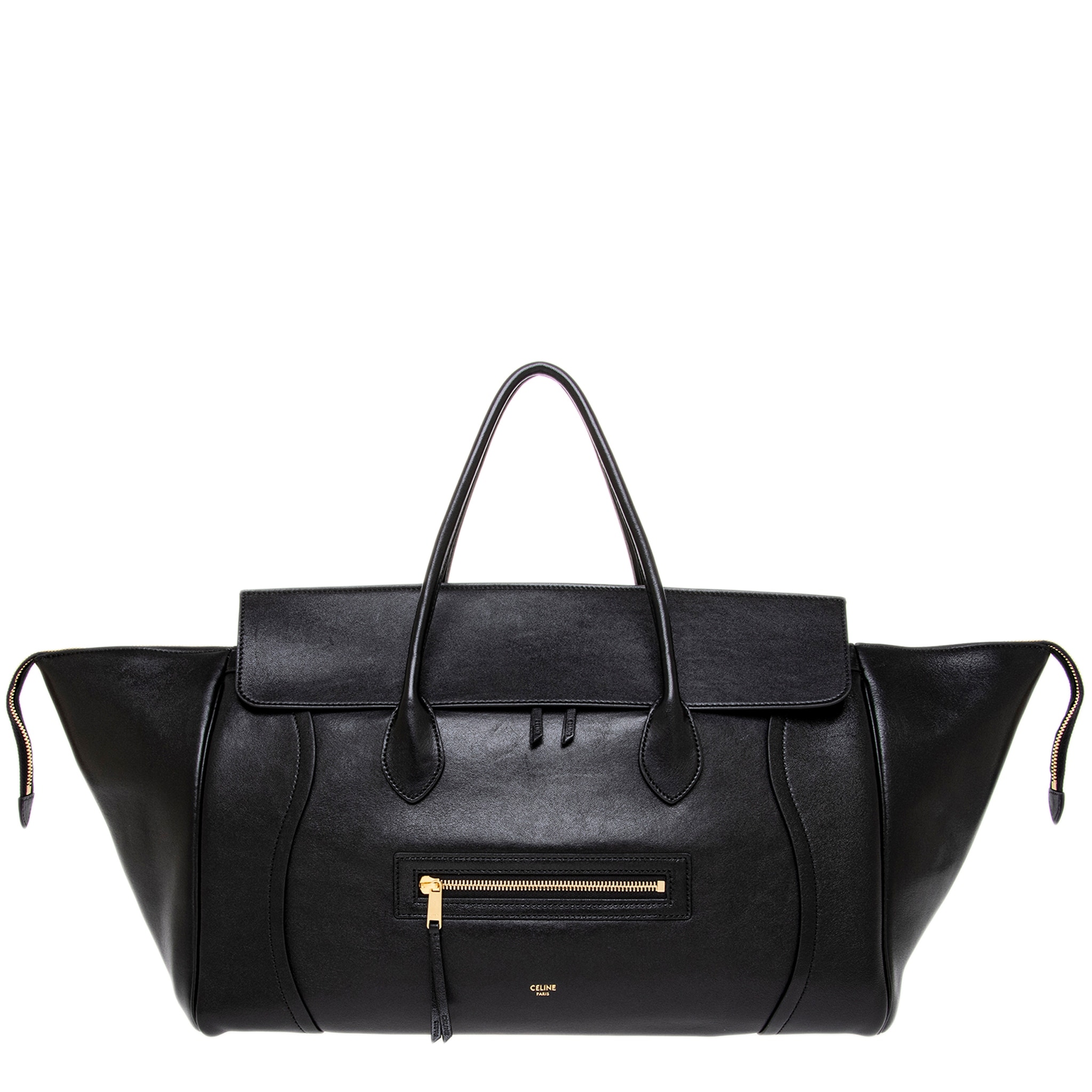 Celine Big Luggage in Supple Shiny Lambskin