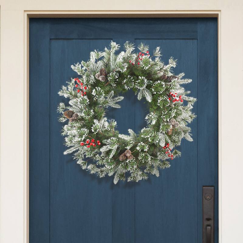 Puleo International 24" Decorated Wreath