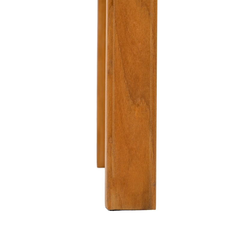 SAFAVIEH Couture Mayaguana Brazilian Teak Dining Chair (Set of 2) - 20"W x 22"D x 33"H