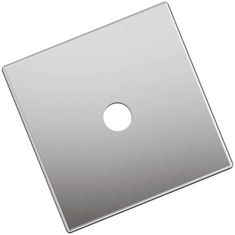 Amerock BP37760 Ladera 1-3/16" Backplate for Cabinet Knobs - Polished Chrome