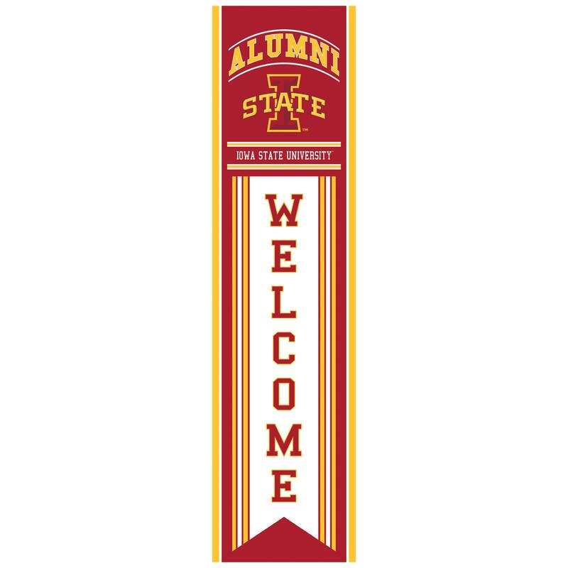 47" Porch Leaner Welcome Wall Sign, Iowa State University - Multi