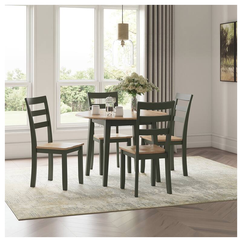 Signature Design by Ashley Gesthaven Dining Drop Leaf Table - 42" W x 42" D x 30.63" H