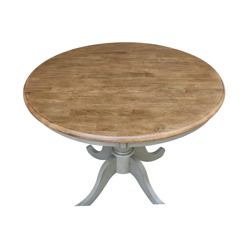 Copper Grove Karl 36-inch Round Top Pedestal Table - 29.1"H