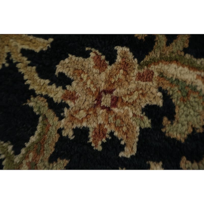 Hand Knotted Oriental 100% Wool Carpet Traditional Floral Beige & Ivories Agra Area Rug - 12' 1'' X 11' 10''
