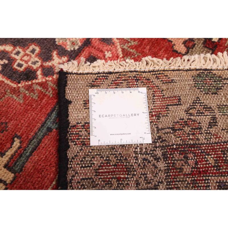 ECARPETGALLERY Hand-knotted Andelz Dark Copper Wool Rug - 3'2 x 9'7