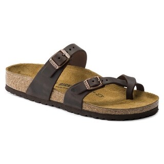 Birkenstock Mayari Womens Sandals Tobacco Oiled Leather Regular Width  0171321 - Bed Bath & Beyond