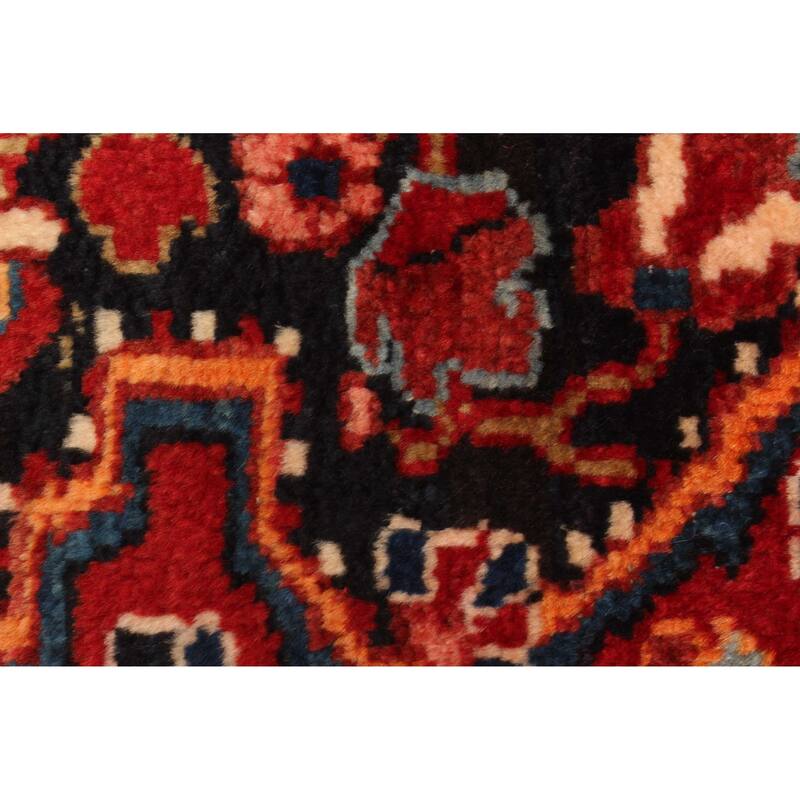 ECARPETGALLERY Hand-knotted Anatolian Vintage Dark Navy Wool Rug - 4'7 x 7'1