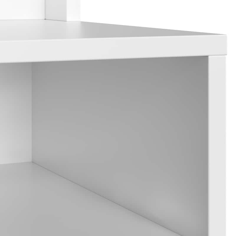 Vanity Desk with 3 Color LED Light Mirror