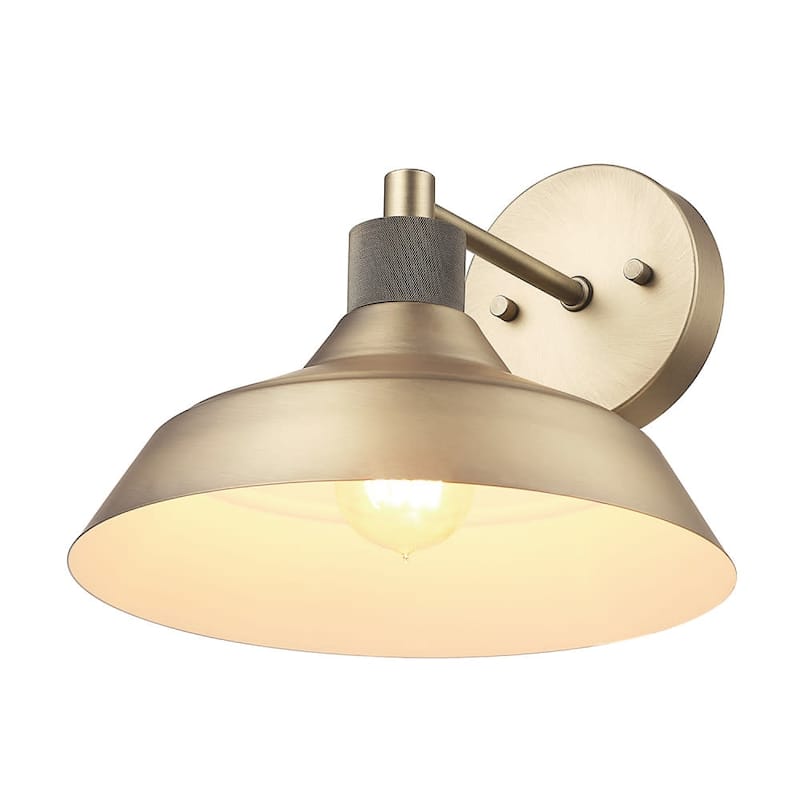 Bellevue GEWS27337 Hillis 9" Tall Wall Sconce - Brass