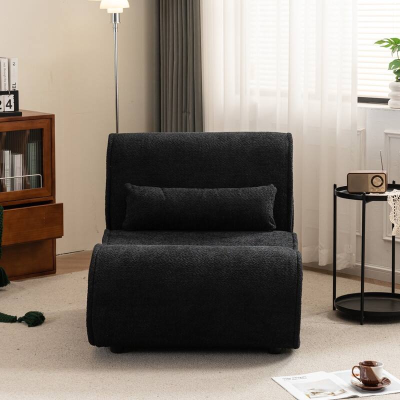 Modern Design Comfortable Single Sofa Chair with Waist Pack Padding