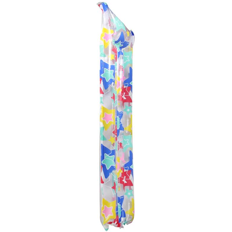 6' Blue and Yellow Stars Inflatable Swimming Pool Float