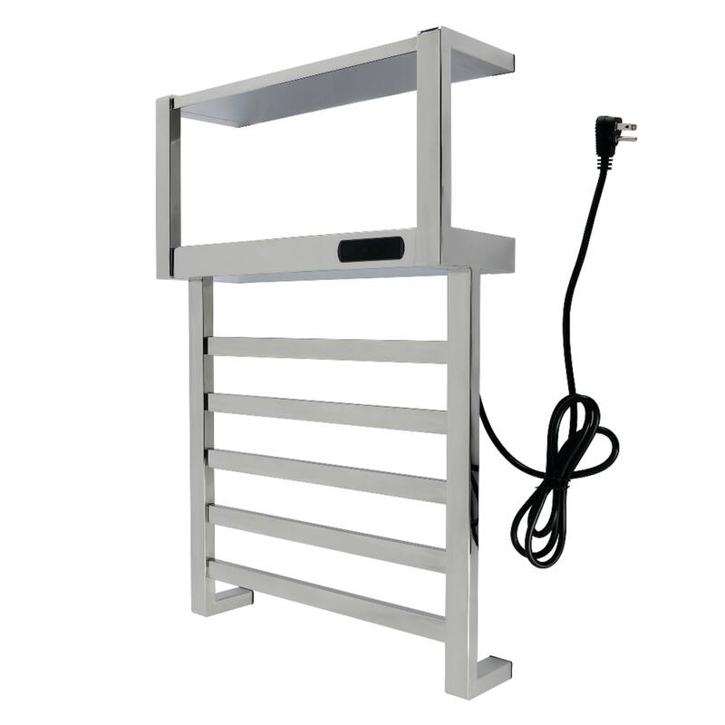 Kingston Brass Markus Wall Mount Plug-In Towel Warmer - Polished Chrome