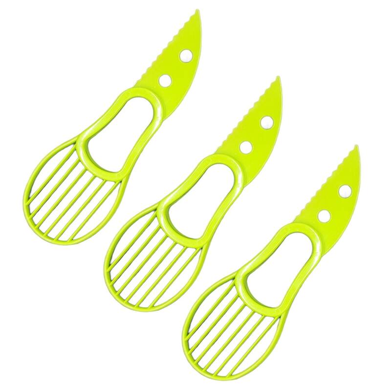 Handy Housewares 2-in-1 Avocado Slicer Tool with Plastic Blade and Knife Sheath