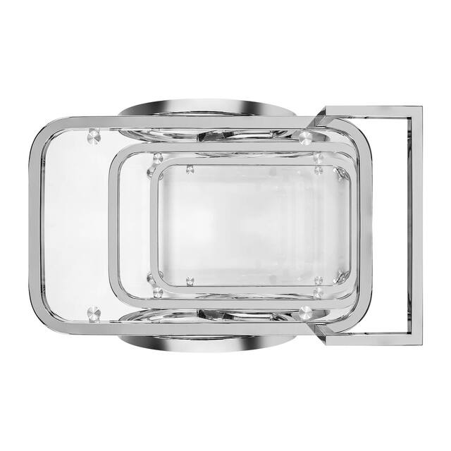 Metal Bar Cart Chrome Bar Carts for the Home