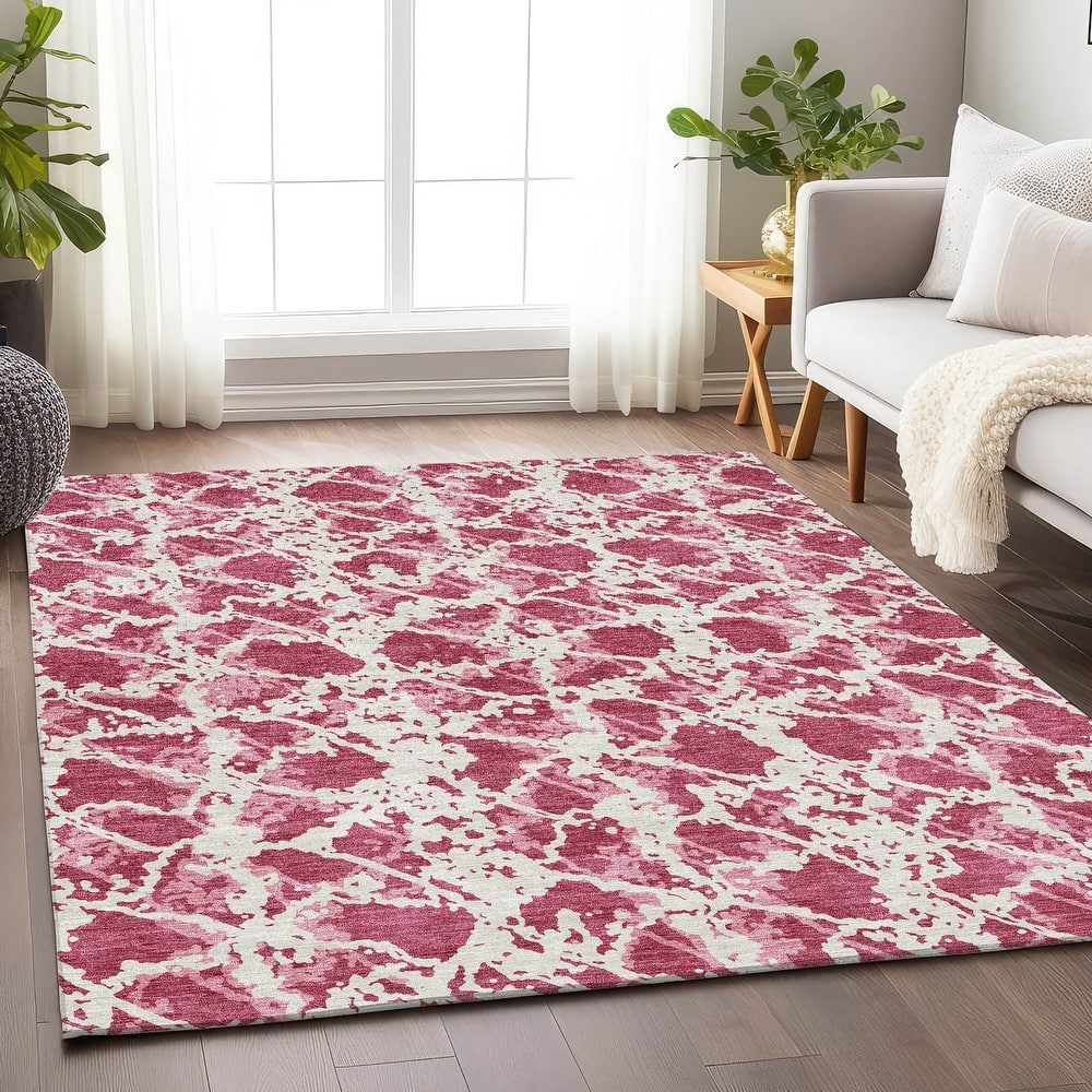 Premium Washable Super Soft Abstract Fusion Mayfield Rug