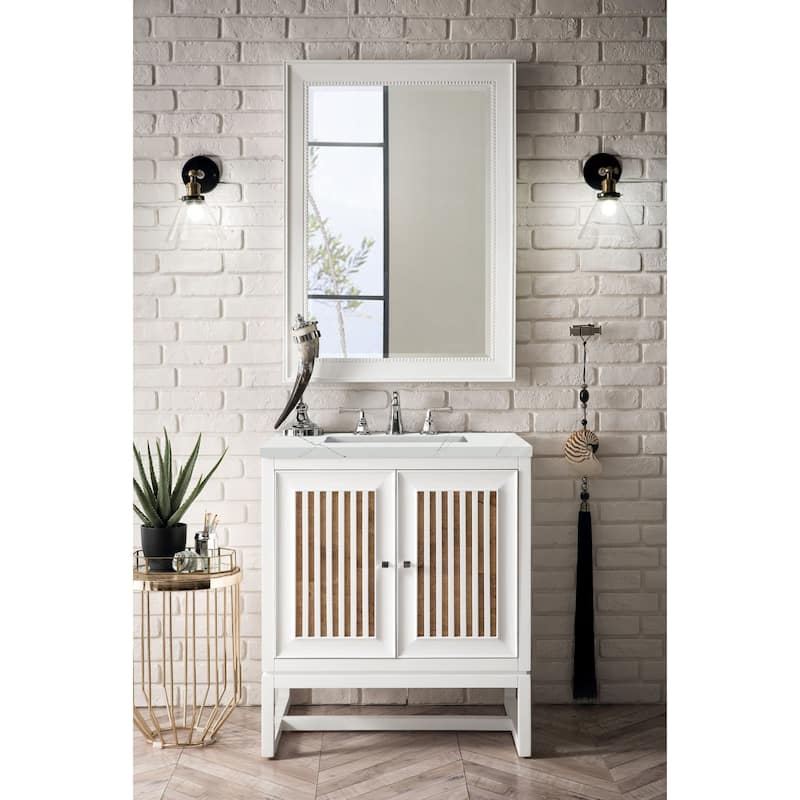 James Martin Vanities E645-V30-3ENC Athens 30" Wall Mounted and Free