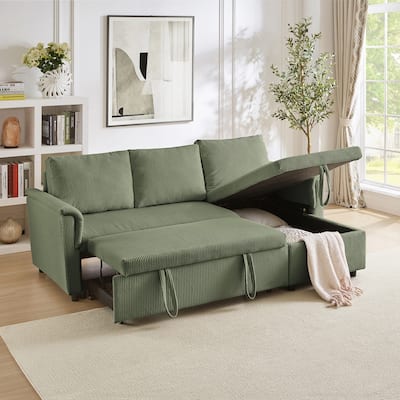 Versatile Convertible Sectional Sofa with Storage and Adjustable Backrest for Ultimate Comfort
