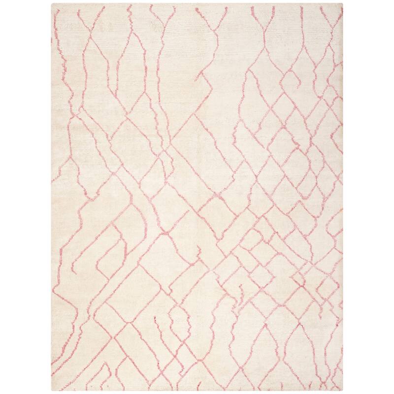 SAFAVIEH Couture Handmade Moroccan Katiusa Modern Viscose Rug