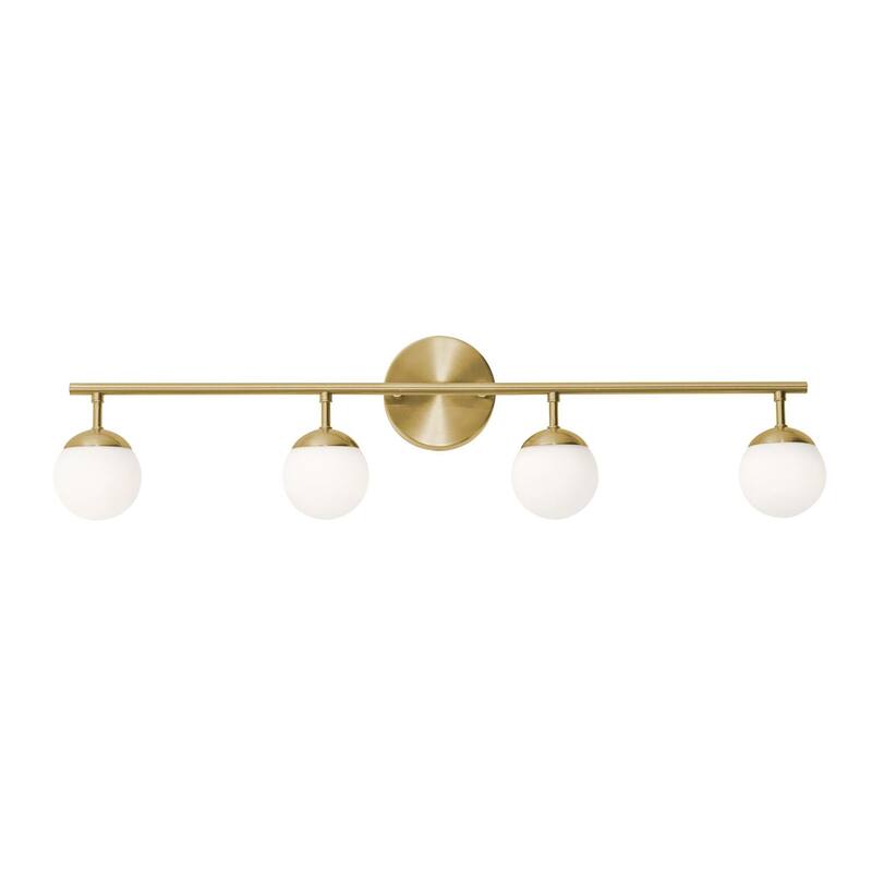 AFX PRLV3208L30D1 Pearl 4 Light 32" Wide LED Vanity Light with Frosted