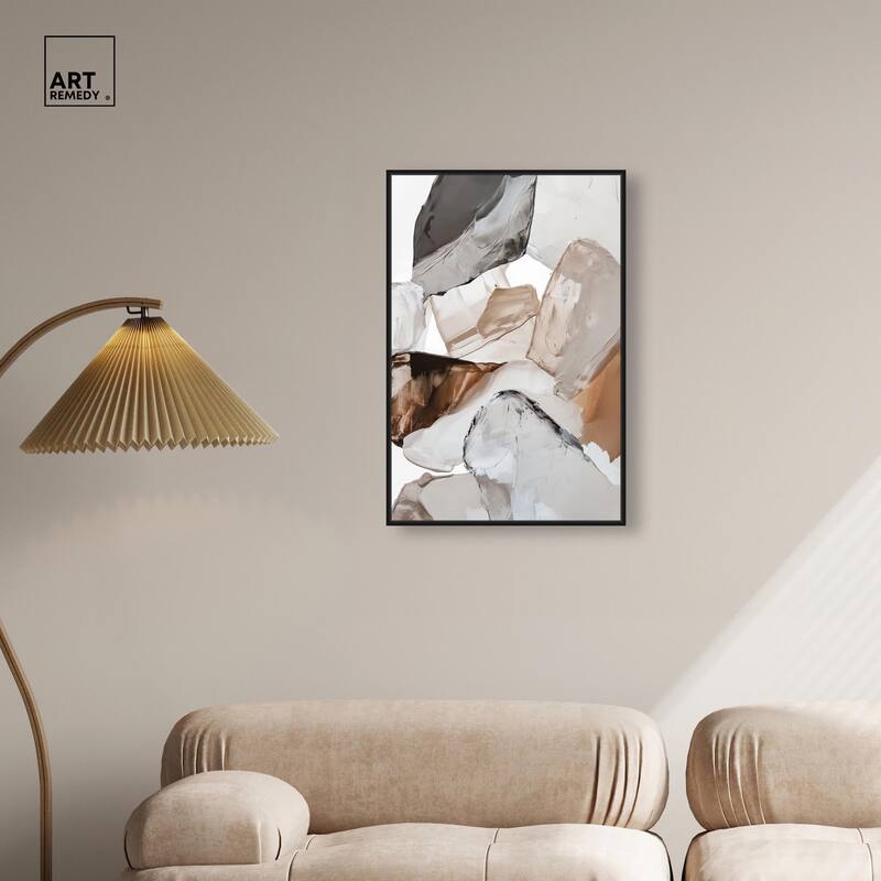Sedimentary Hues II Canvas by Art Remedy