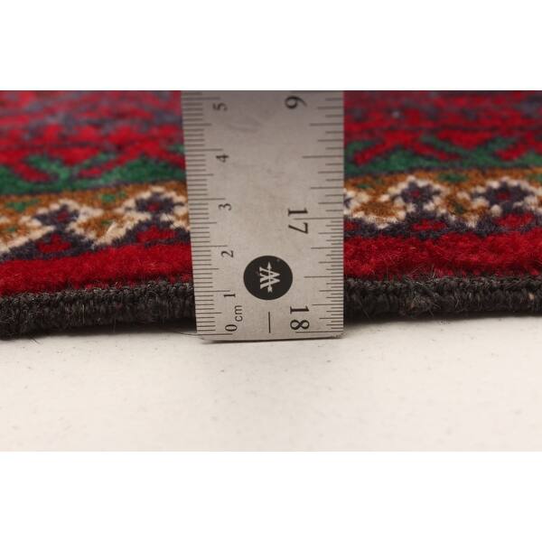 ECARPETGALLERY Hand-knotted Teimani Dark Blue Wool Rug - 3'1 x 4'10 ...