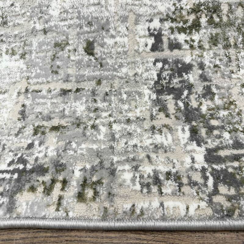 Admire Home Living Lucio 1241 Transitional Striated Area Rug
