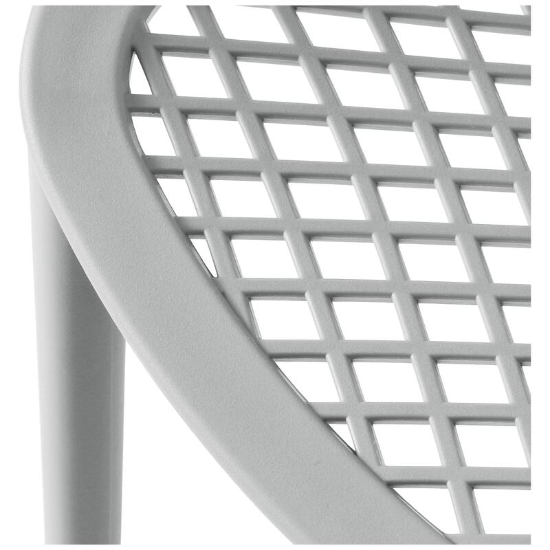 Frond and Form Outdoor Stacking Dining Side Chair (Set of 2)